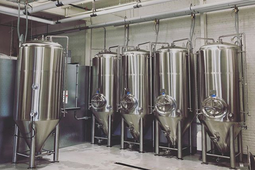 Low Daily beer tanks