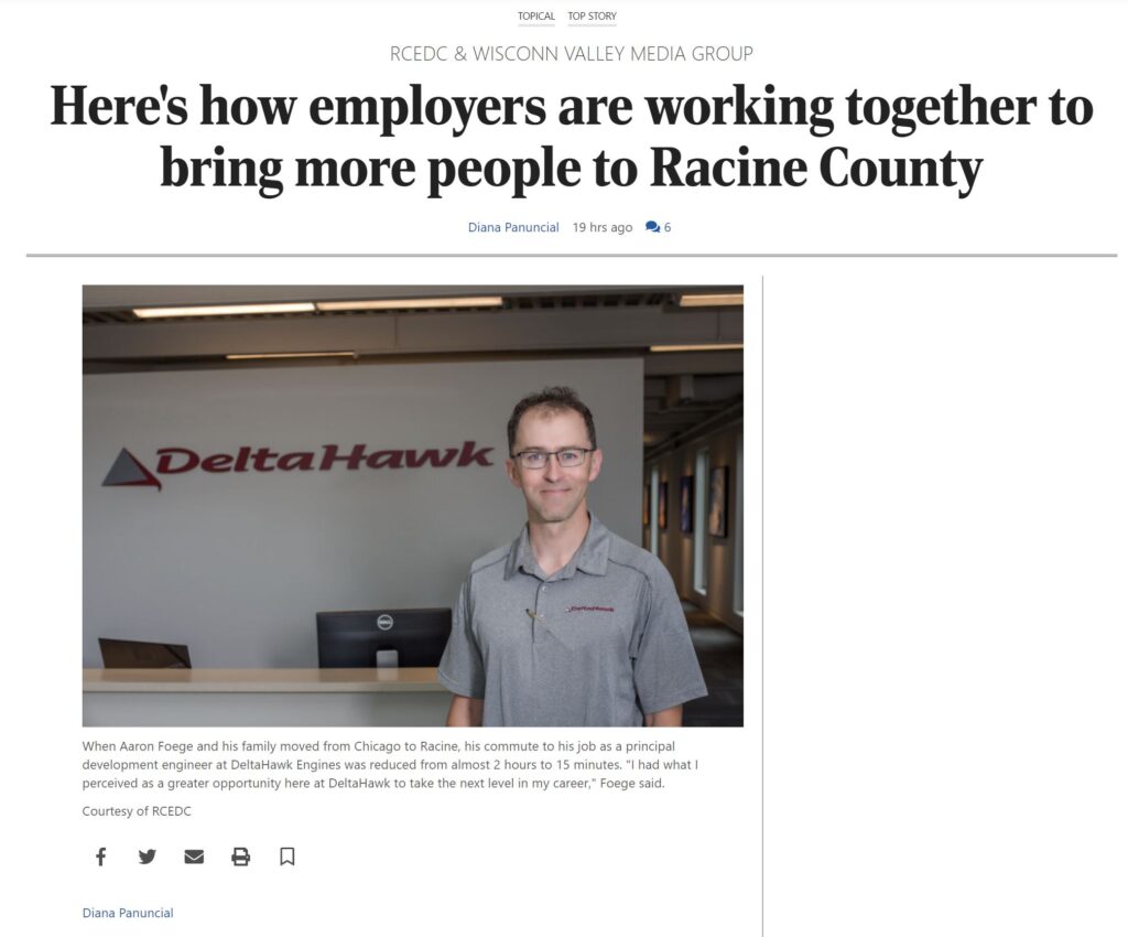 bring more people to racine county racine journal times