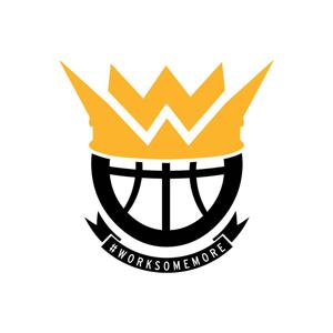 work some more basketball logo