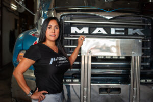 majority owner of M&J Krueger Trucking, Karen Krueger