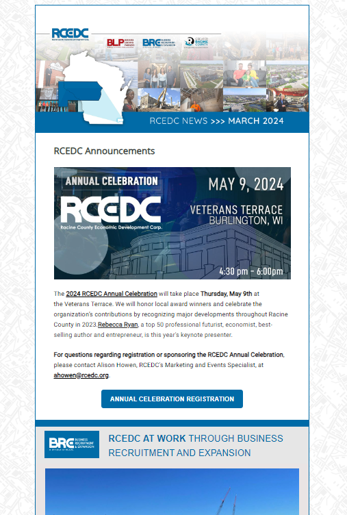 RCEDC newsletter for March 2024