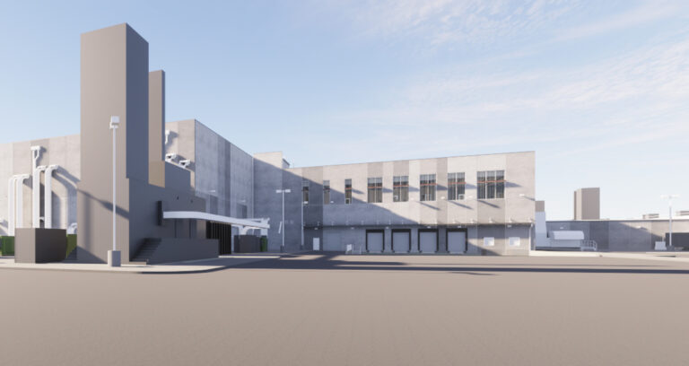 Microsoft Data Center Mount Pleasant rendering