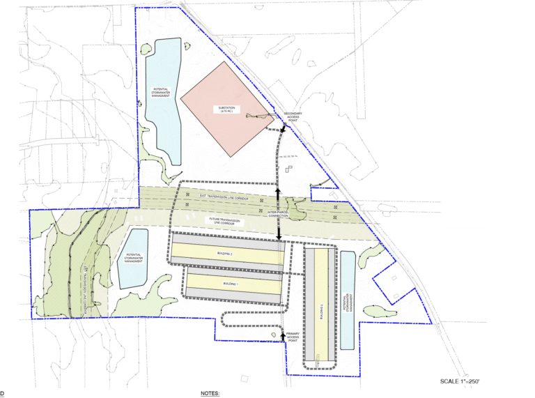 Caledonia proposed concept plan