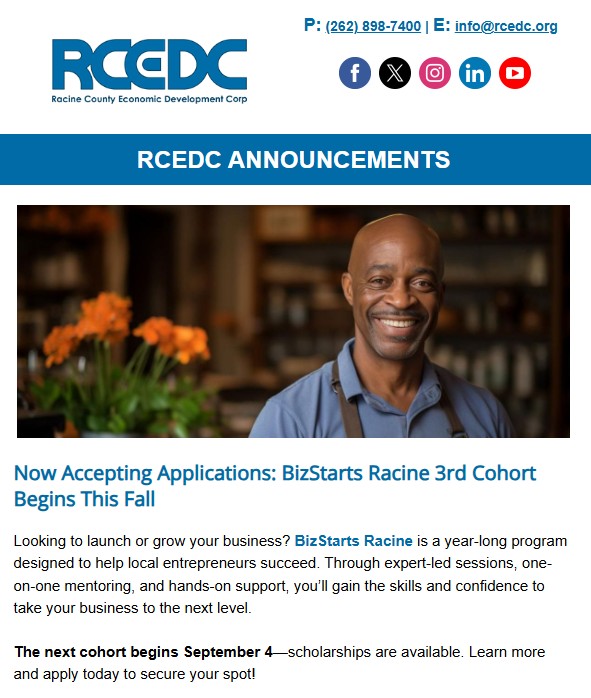 RCEDC Newsletter August 2025